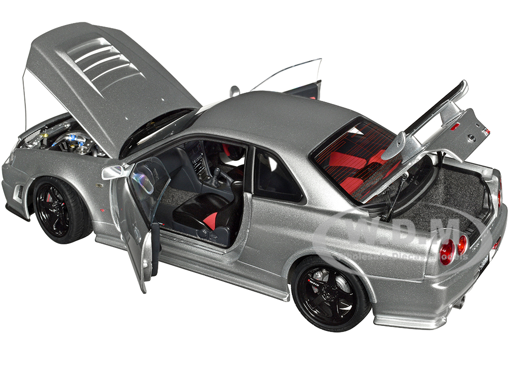 Nissan Nismo R34 GT R Z TUNE RHD Right Hand Drive Silver Metallic