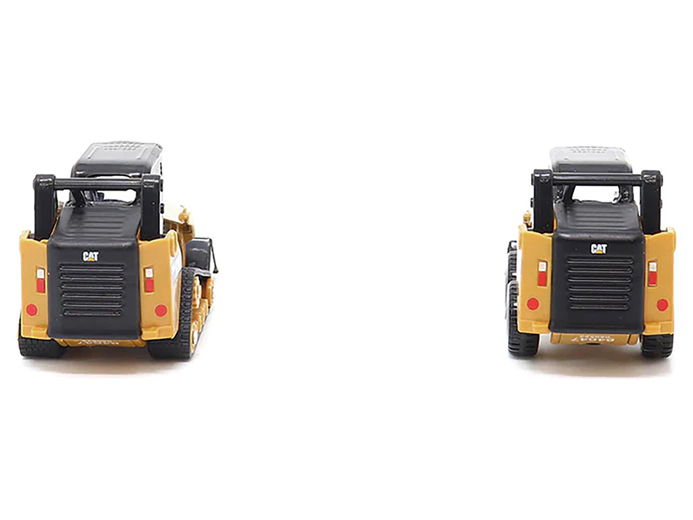CAT Caterpillar 272D2 Skid Steer Loader Yellow and CAT Caterpillar