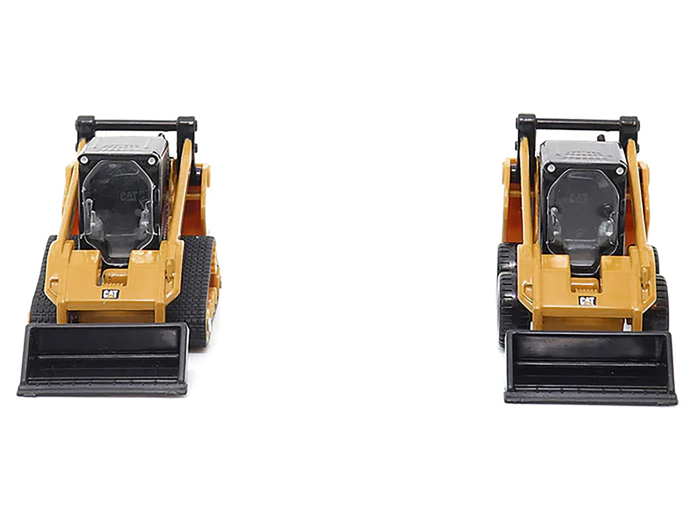 CAT Caterpillar 272D2 Skid Steer Loader Yellow and CAT Caterpillar