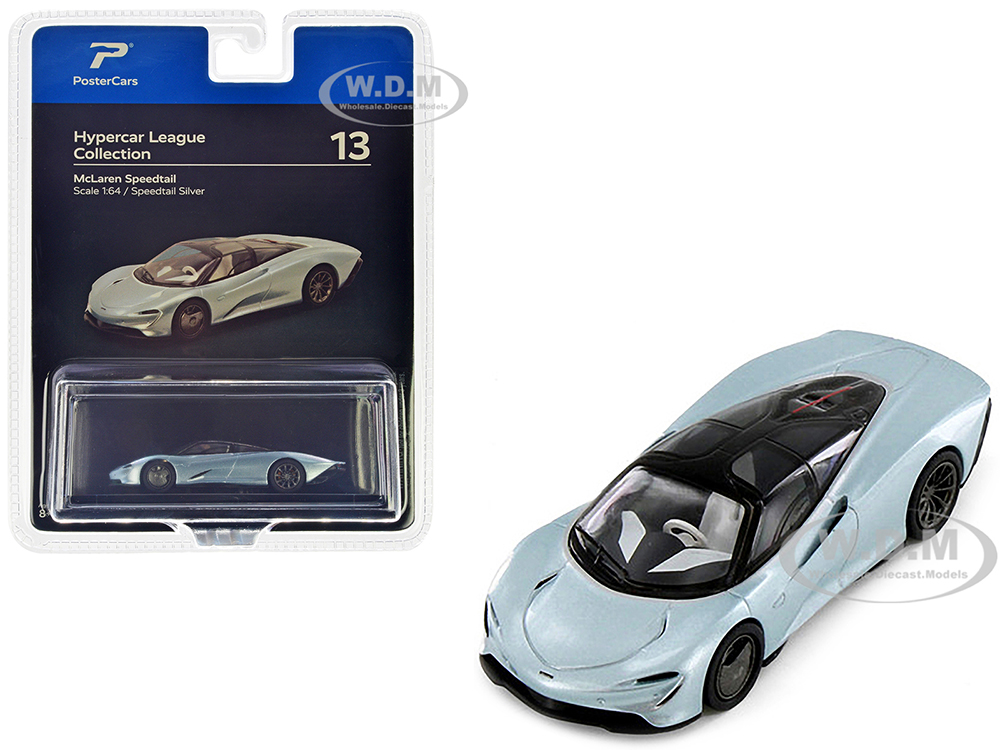 meilianページ【783】 McLaren Speedtail Silver Metallic with Black Top Hypercar League