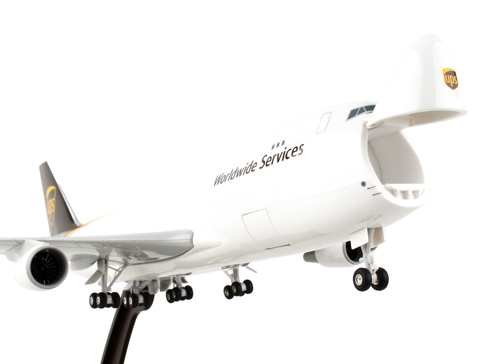 Boeing 747 400F Commercial Aircraft with Landing Gear UPS
