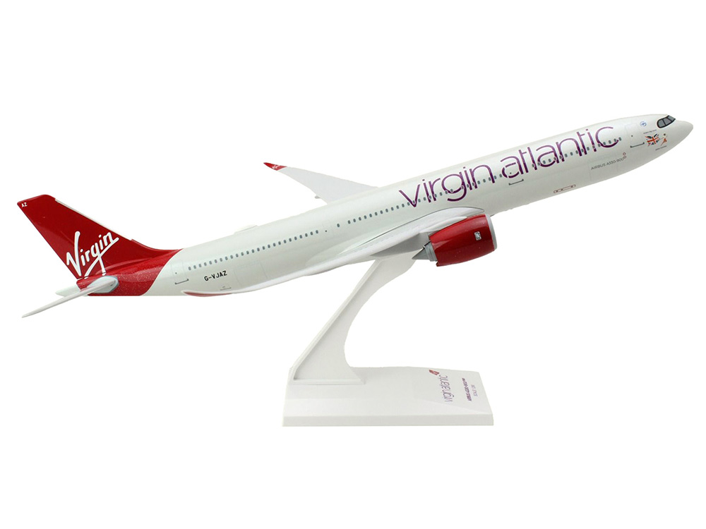 Airbus A330 900 Commercial Aircraft Virgin Atlantic G VJAZ Gray