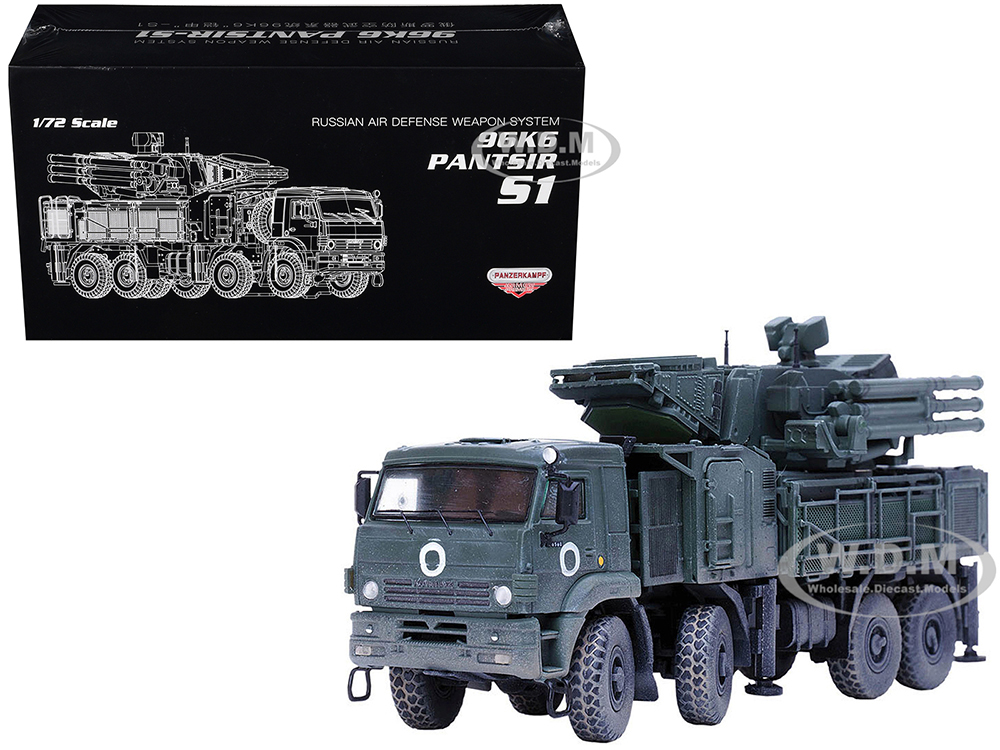 Pantsir S1 96K6 Self-Propelled Air Defense Weapon System 