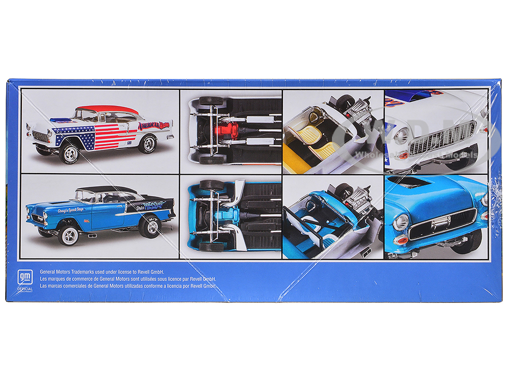 Level 4 Model Kit 1955 Chevrolet Bel Air Street Machine 2-in-1 Kit