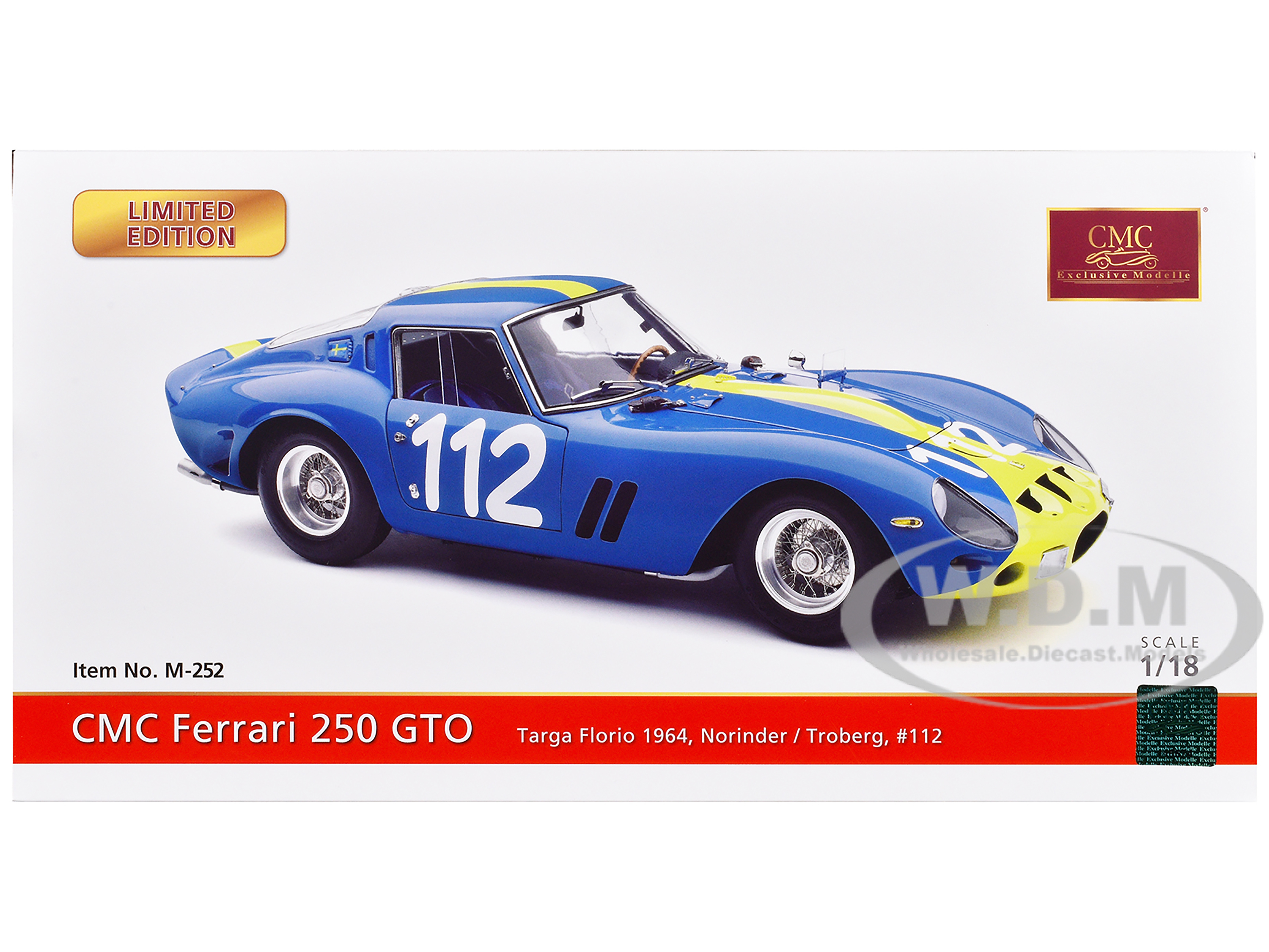 Ferrari 250 GTO #112 Ulf Norinder - Picko Per Troberg 