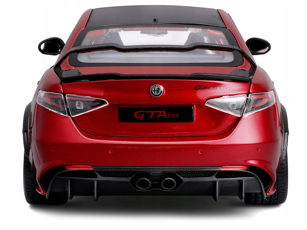 Alfa Romeo Giulia GTA Red Metallic with Carbon Top 1/18 Diecast