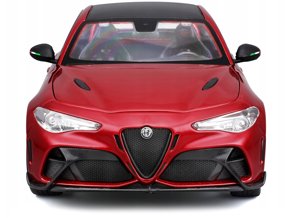 Alfa Romeo Giulia GTA Red Metallic with Carbon Top 1/18 Diecast