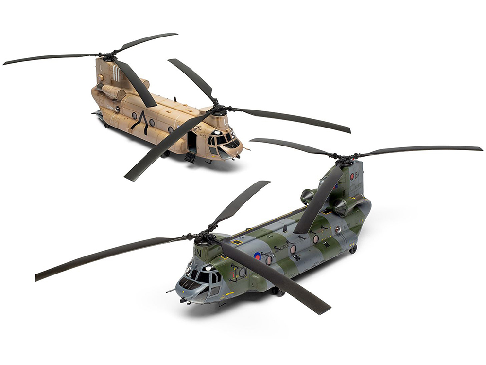 Level 3 Model Kit Boeing Chinook HC.1 Helicopter with 2 Scheme
