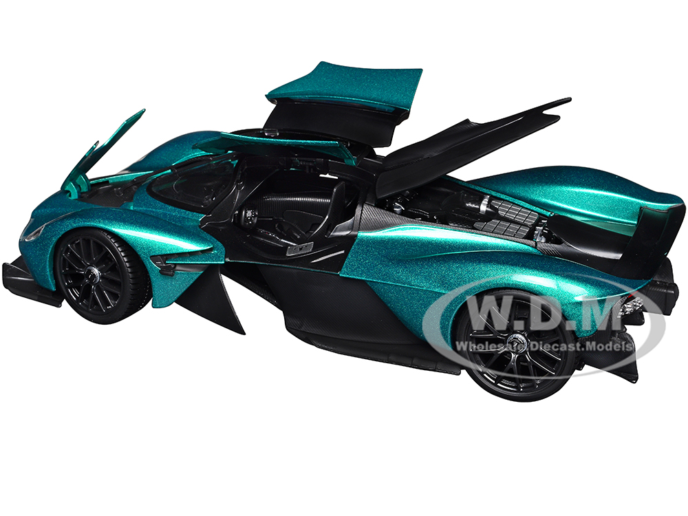 Aston Martin Valkyrie Green Metallic with Matt Black Top 