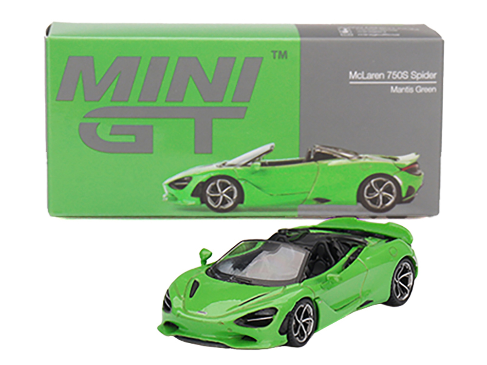 McLaren 750S Spider Mantis Green Limited Edition 1/64 Diecast
