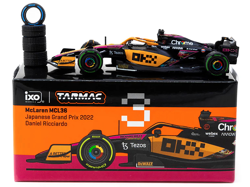 McLaren MCL36 #3 Daniel Ricciardo Formula One F1 
