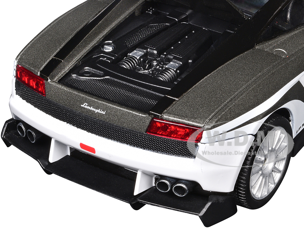 Lamborghini Gallardo LP 560-4 Super Trofeo #63 Gray Metallic and