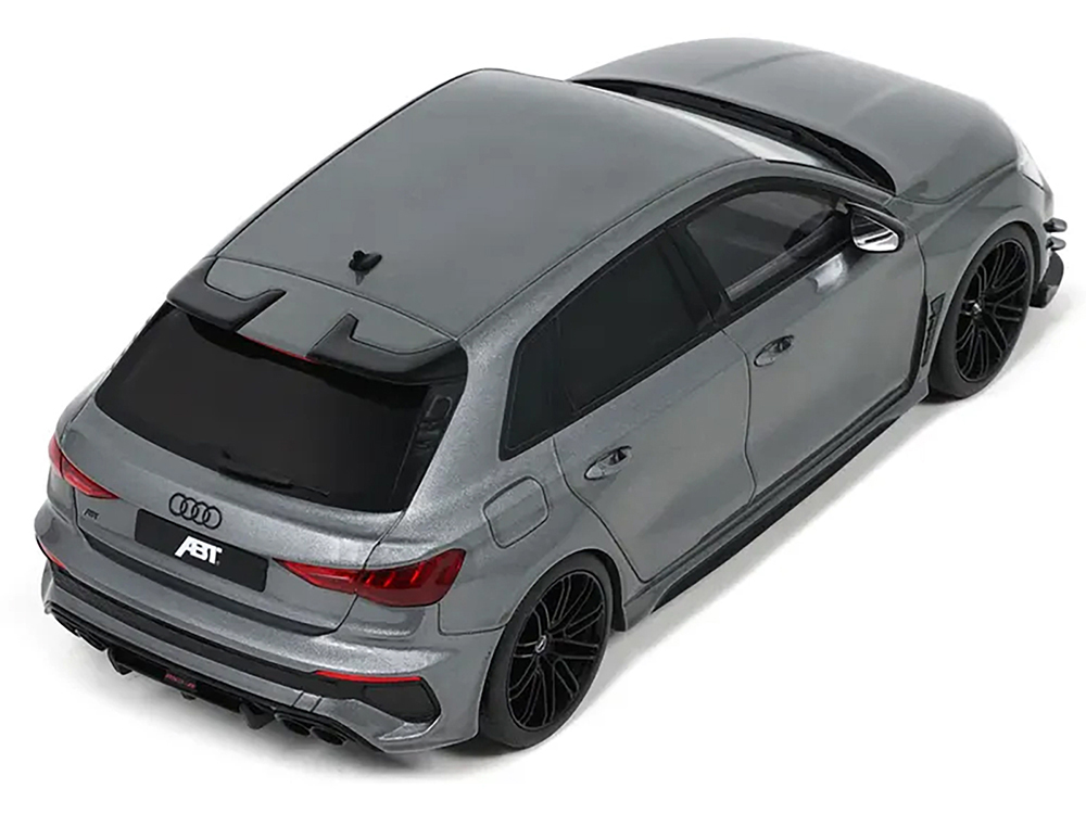 Audi ABT RS3-R Daytona Gray Metallic 1/18 Model Car by GT Spirit