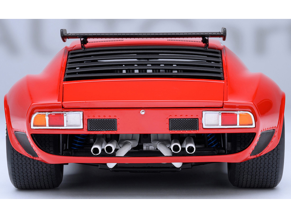Lamborghini Miura SVR Jota Red 1/18 Model Car by Autoart