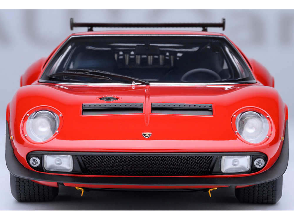 Lamborghini Miura SVR Jota Red 1/18 Model Car by Autoart