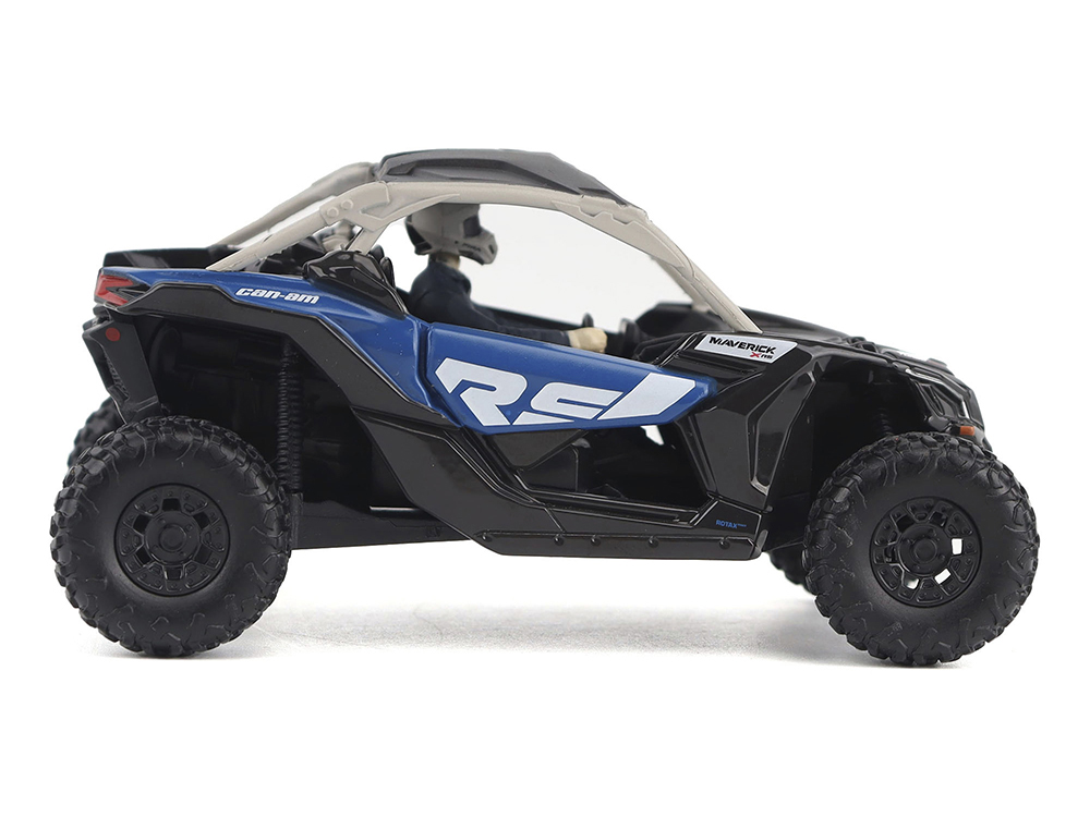Can-Am Maverick X3 X RS Turbo RR Intense Blue and Chalk Gray with