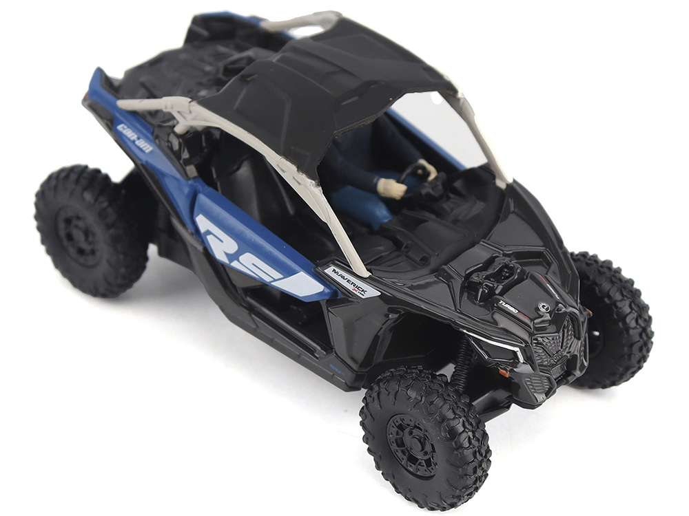 Can-Am Maverick X3 X RS Turbo RR Intense Blue and Chalk Gray with
