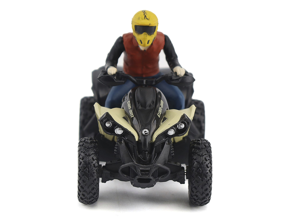 Can-Am Renegade X XC 1000R ATV Desert Tan with Driver Figure 1/32