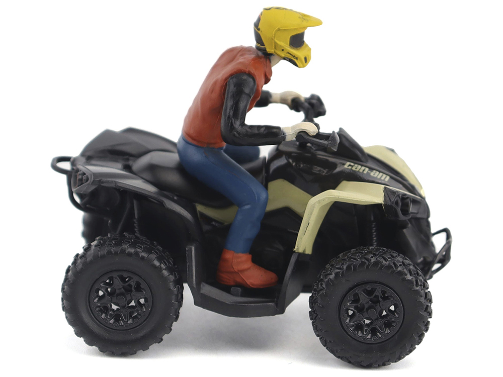 Can-Am Renegade X XC 1000R ATV Desert Tan with Driver Figure 1/32