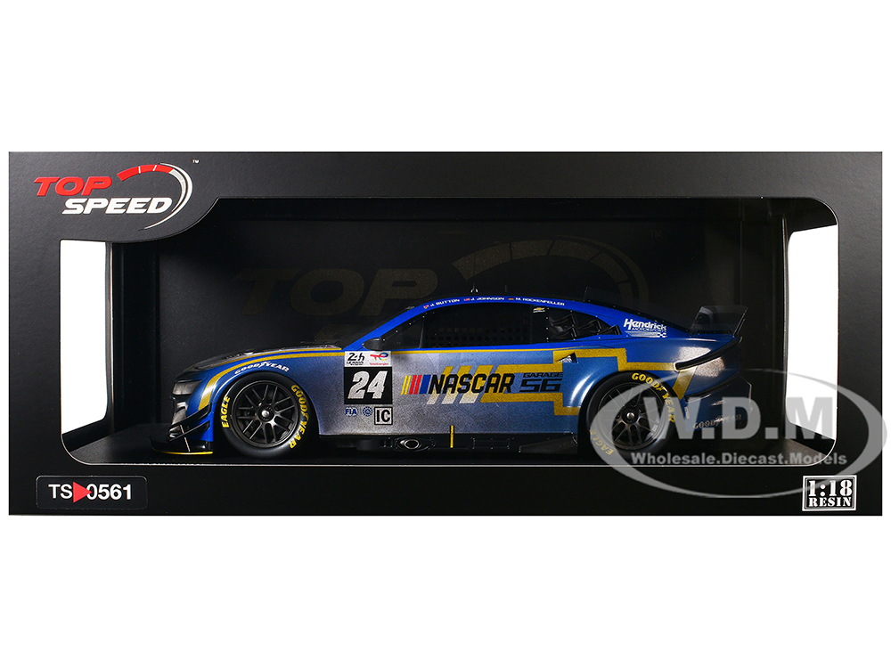 Chevrolet Camaro ZL1 #24 Jenson Button - Jimmie Johnson - Mike