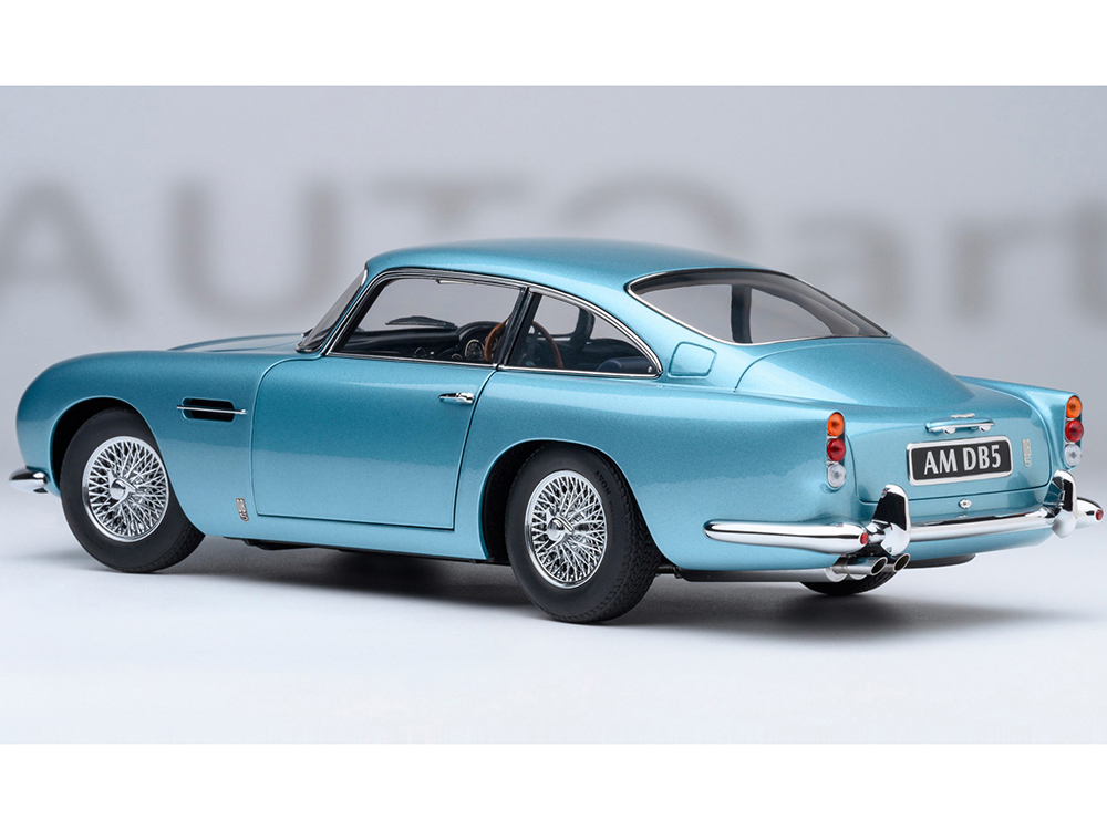 （超希少品）AUTOart astonmartin DB5 007edition Aston Martin DB5 RHD (Right Hand Drive) Caribbean Pearl Blue