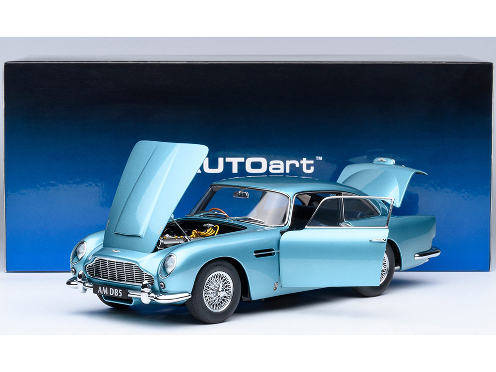 Aston Martin DB5 RHD (Right Hand Drive) Caribbean Pearl Blue