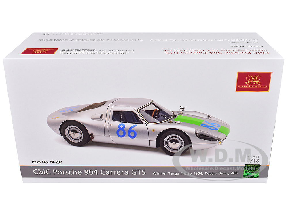 Porsche 904 Carrera GTS #86 Antonio Pucci - Colin Davis Winner