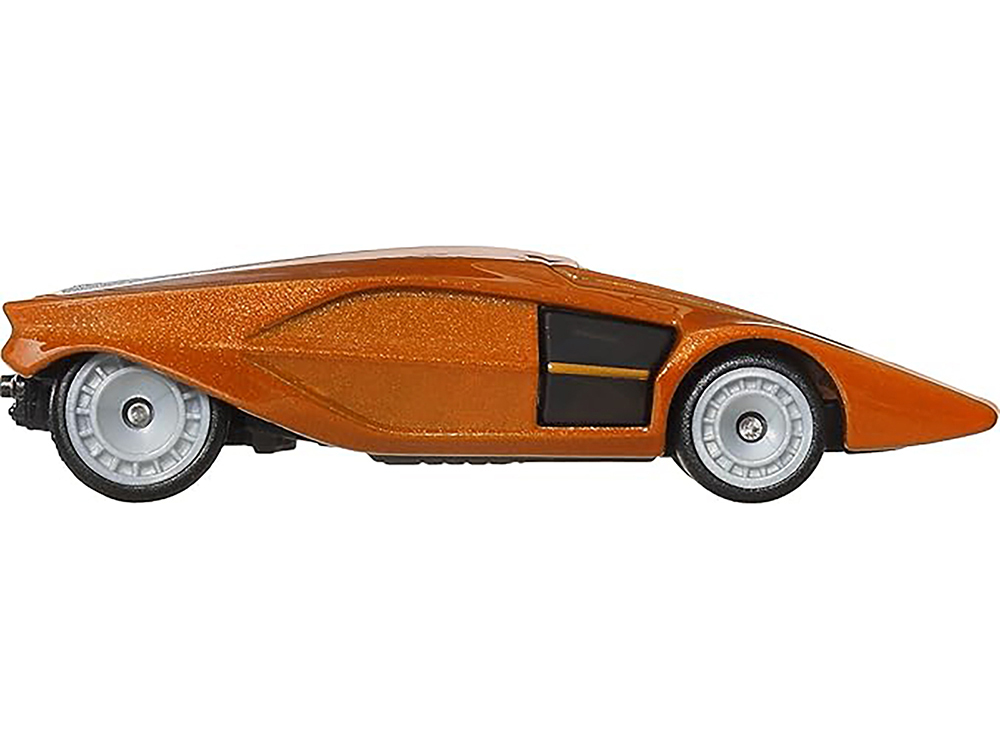 Lancia Stratos Zero Concept Car Orange Metallic 