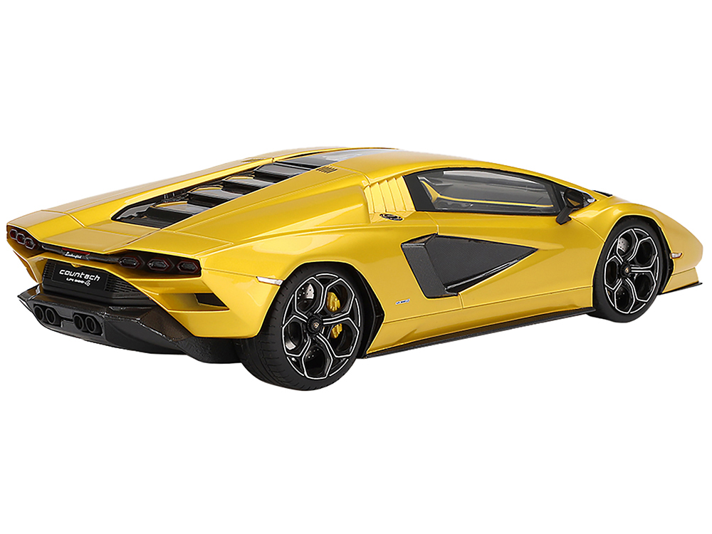 Lamborghini Countach LPI 800-4 New Giallo Orion Gold Metallic 1/18