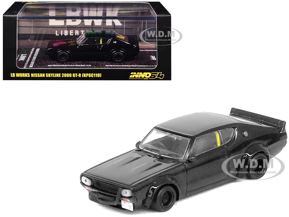 ミニカー 1/18ignition model LBWK Skyline KPGC110 IN64-KPGC110LB-BLA-L__27881.