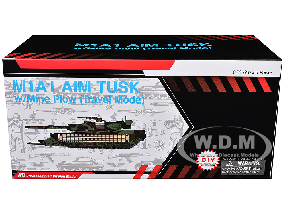 United States M1A1 AIM TUSK (Tank Urban Survival Kit) with Mine