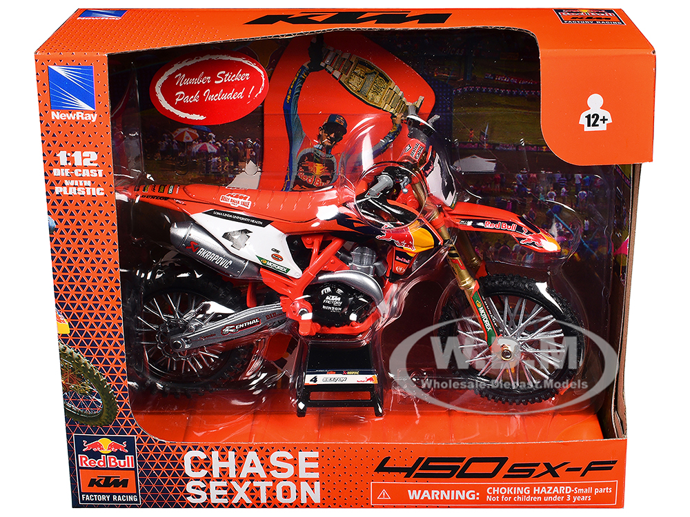 KTM 450 SX-F Motorcycle #4 Chase Sexton 
