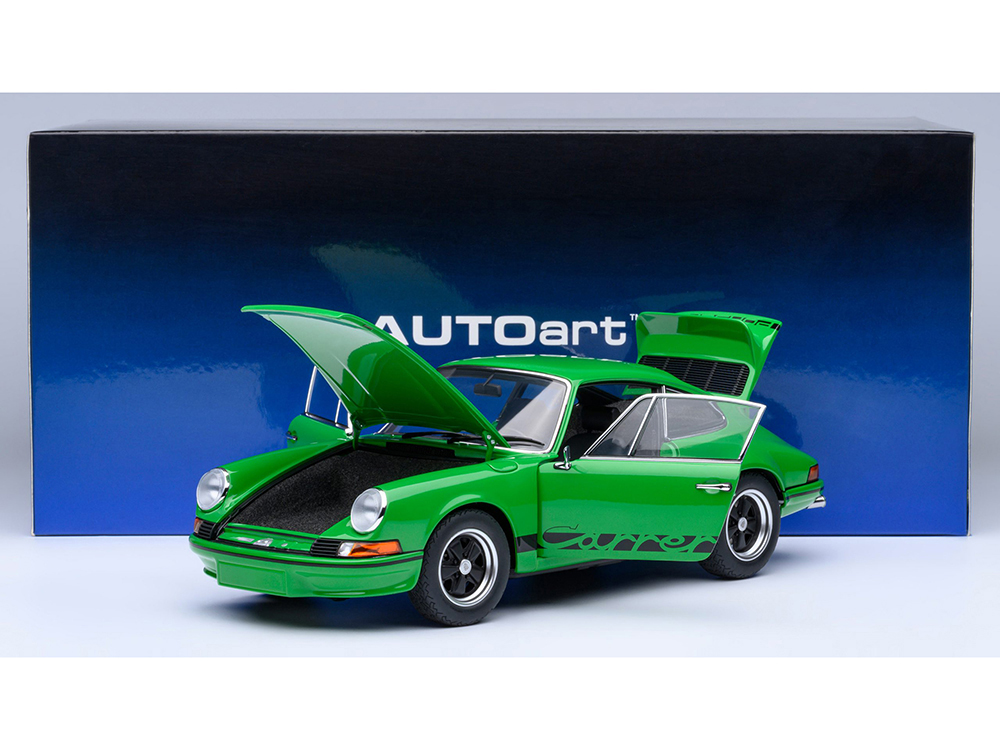 Porsche 911 Carrera 2.7 RS Viper Green with Black Stripes and