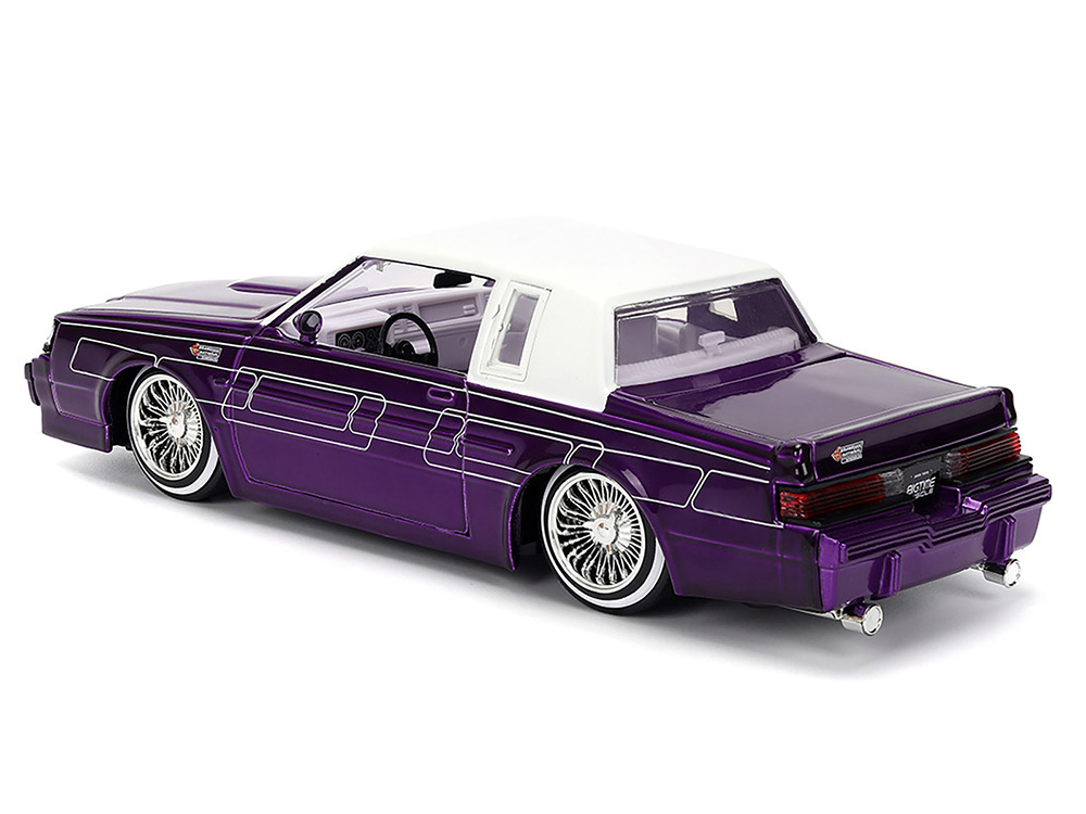 1987 Buick Grand National Candy Purple with Graphics and White Top
