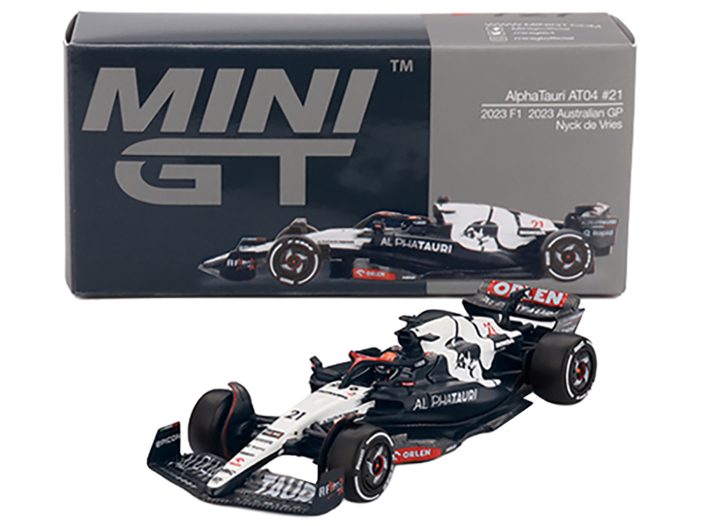 AlphaTauri AT04 #21 Nyck de Vries Formula One F1 