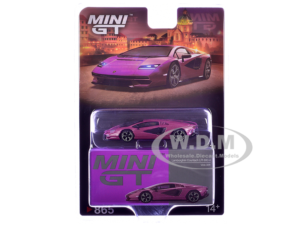 Lamborghini Countach LPI 800-4 Viola 30th Metallic Limited Edition