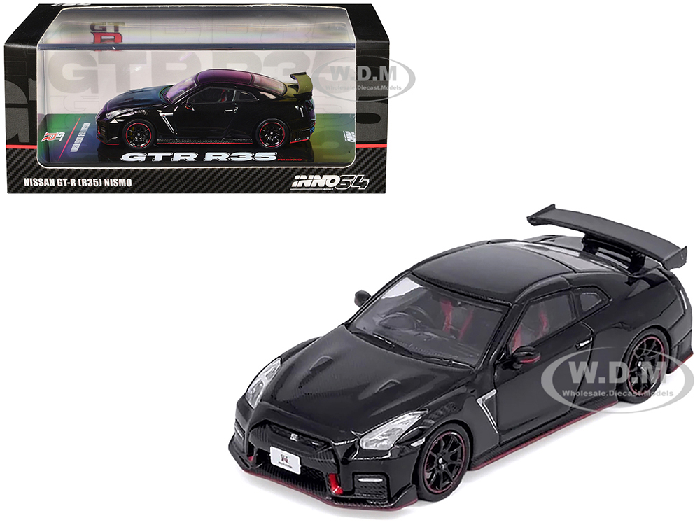 日産 GT-R ニスモ NISMO MODEL CAR COLLECTION Nissan GT-R (R35) Nismo RHD (Right Hand Drive) Nismo Black with