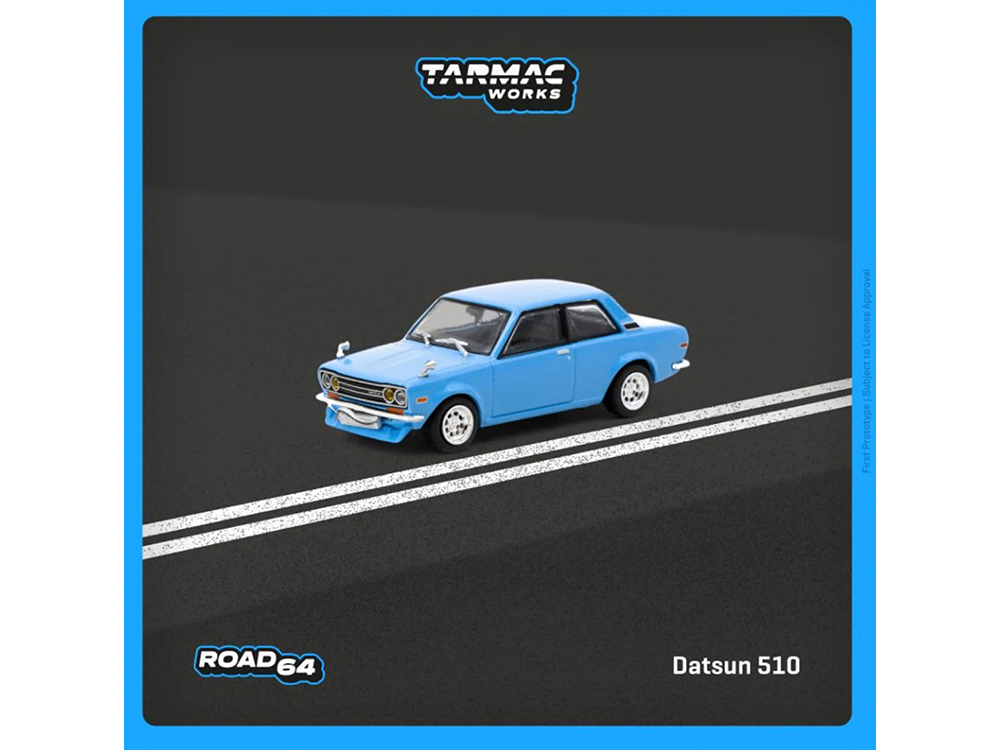 Datsun 510 Light Blue 