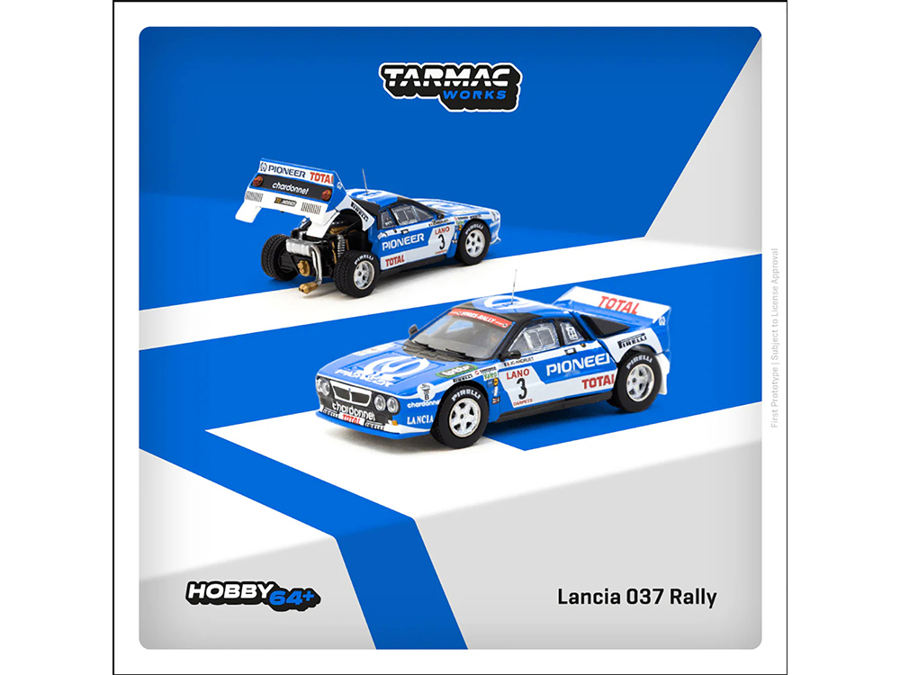 Lancia 037 Rally #3 Jean-Claude Andruet - Francoise Sappey 2nd