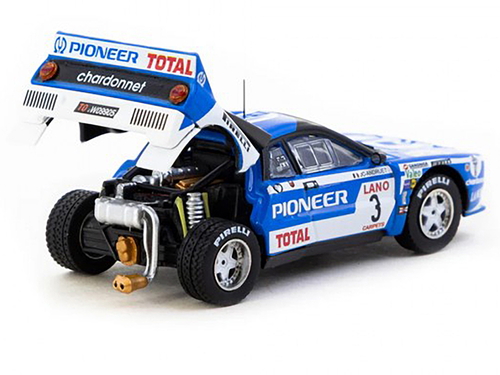 Lancia 037 Rally #3 Jean-Claude Andruet - Francoise Sappey 2nd