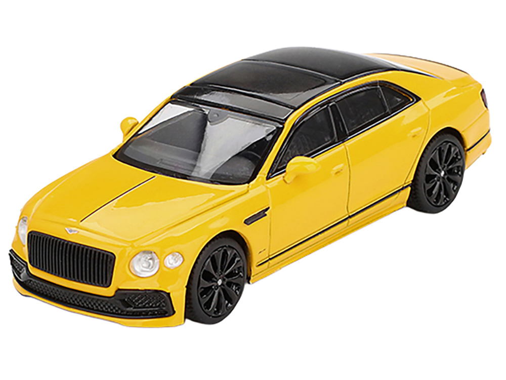 ミニカー BENTLEY Bentley Flying Spur Monaco Yellow with Black Top Limited Edition 1