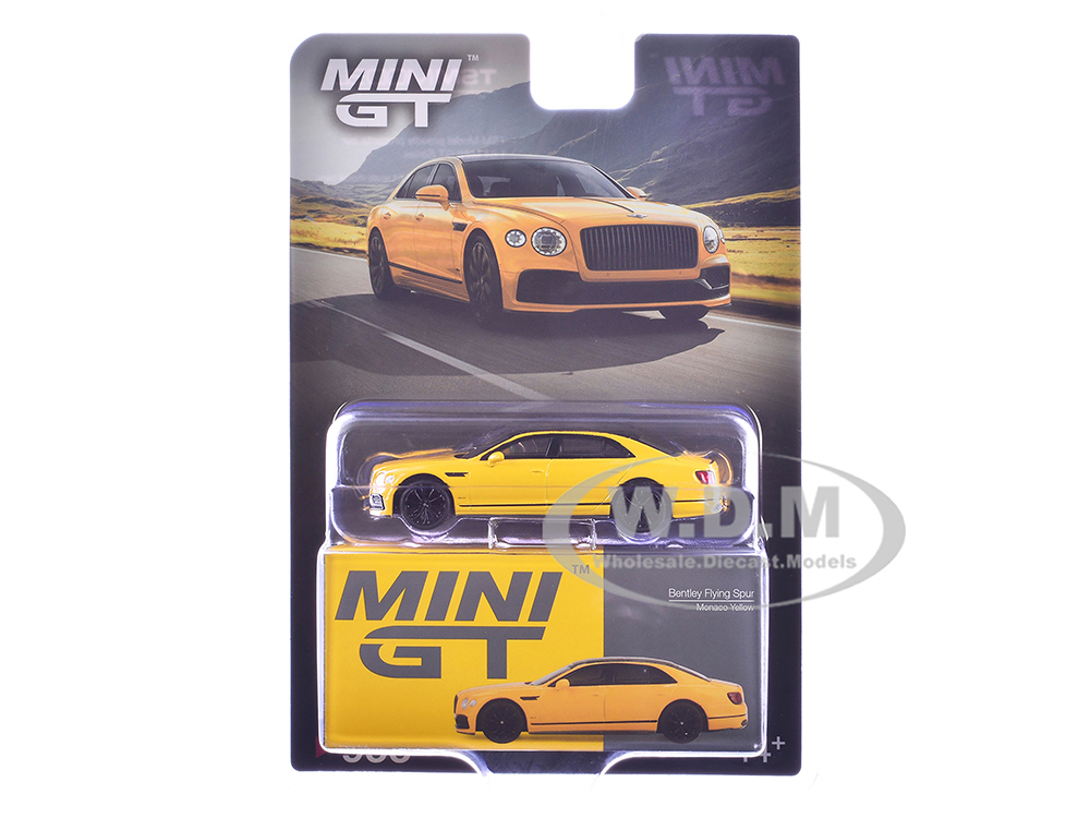 Bentley Flying Spur Monaco Yellow with Black Top Limited Edition 1