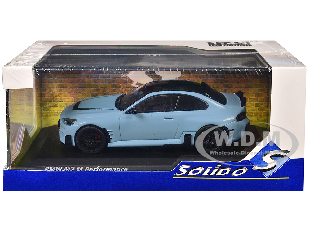 2023 BMW M2 M Performance Zandvoort Blue with Black Top 1/43