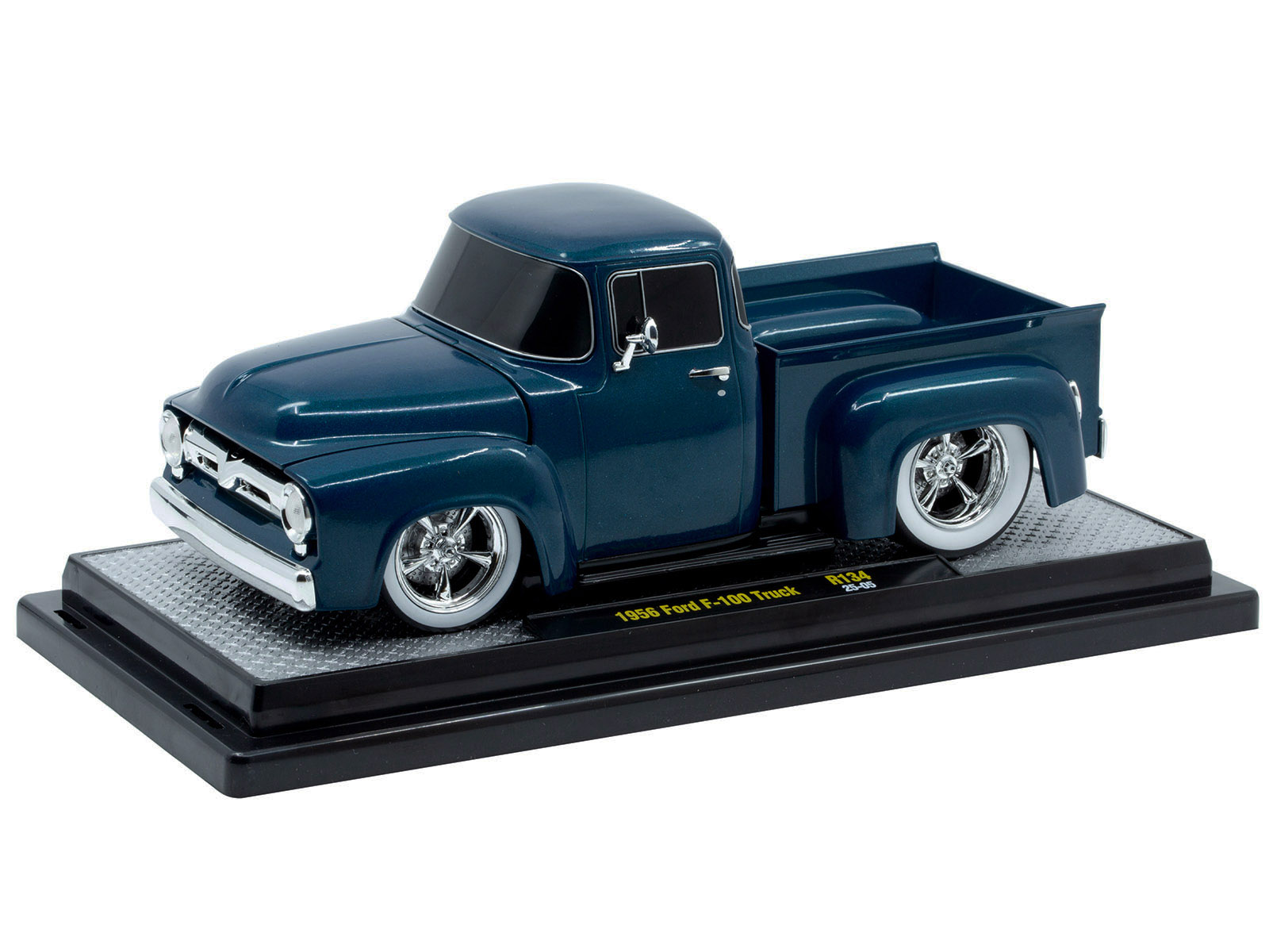 1956 Ford F-100 Pickup Truck Blue Metallic Limited Edition to 6650