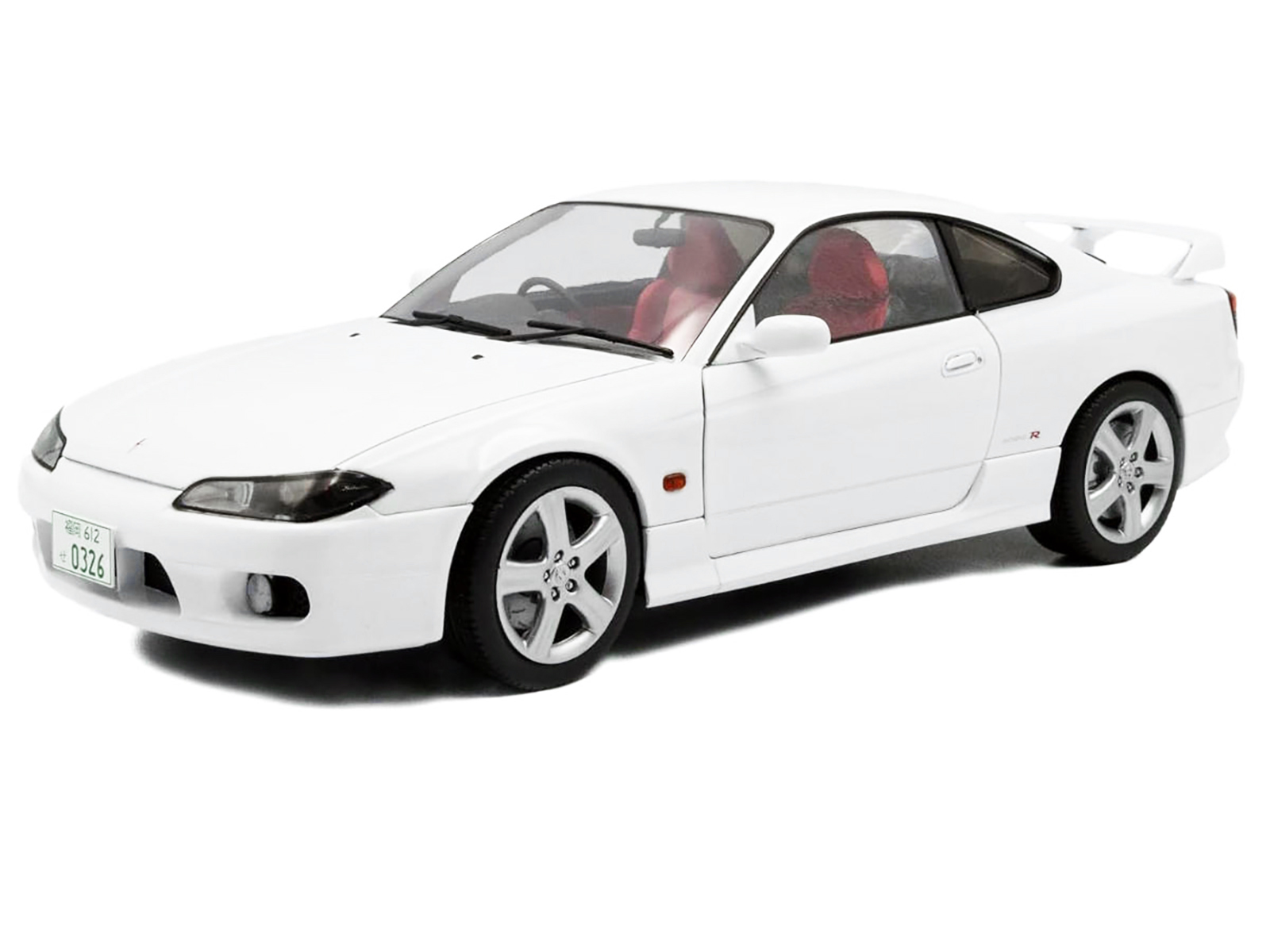 EBBRO　ニッサン　シルビア　スペックR　 S15　1999　白 1999 Nissan Silvia (S15) Spec-R Aero RHD (Right Hand Drive) Aspen
