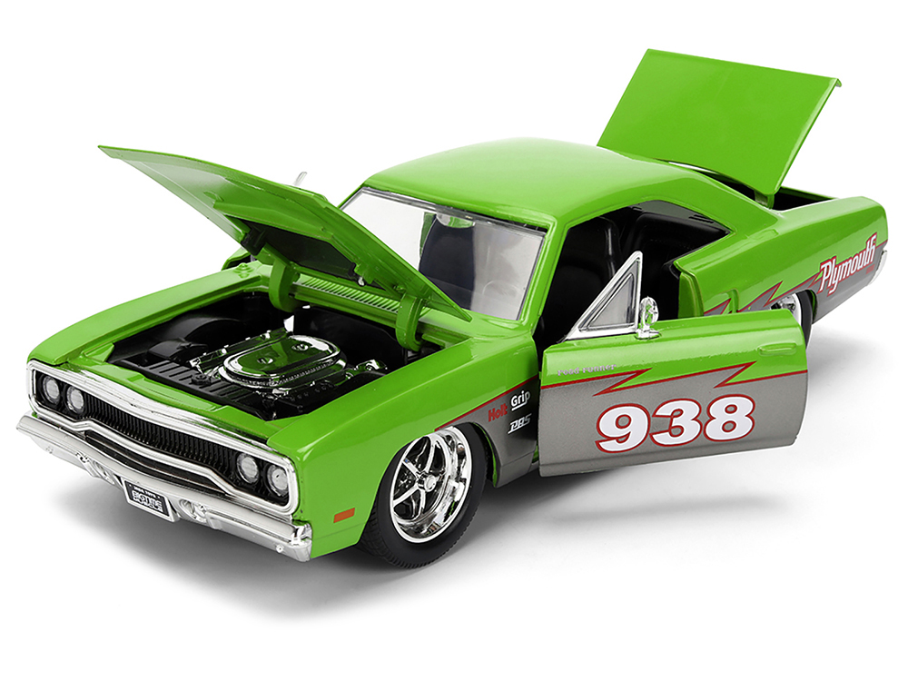 1970 Plymouth Road Runner #938 Green and Gray Metallic 