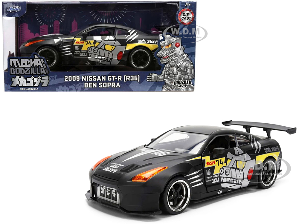 2009 Nissan GT-R (R35) Ben Sopra Matt Black with 
