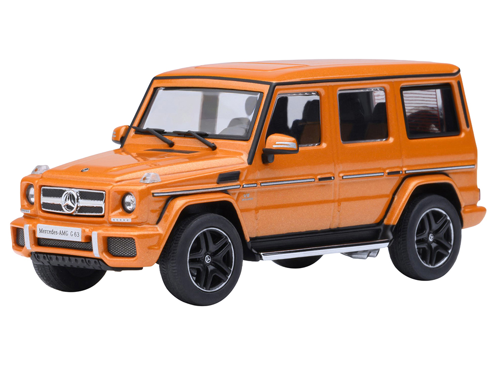 2017 Mercedes-Benz AMG G 63 Sunset Beam Orange 1/64 Model Car by