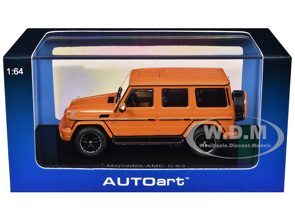 2017 Mercedes-Benz AMG G 63 Sunset Beam Orange 1/64 Model Car by