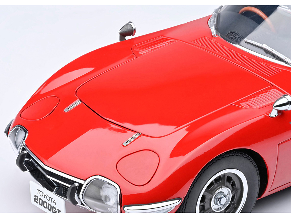 1967 Toyota 2000GT RHD (Right Hand Drive) Red 1/18 Model Car by